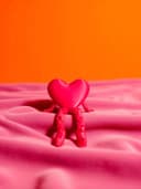 Tiny Heart Buddy with Legs — Valentine’s Decor  thumbnail 1
