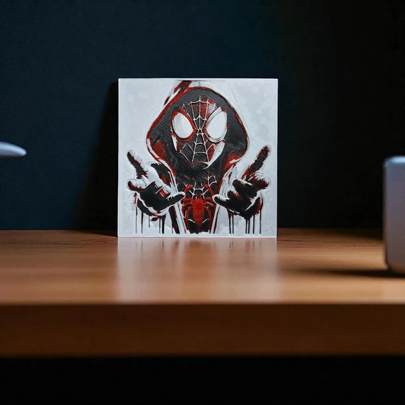 Spiderman Wall Art and Desk Decor