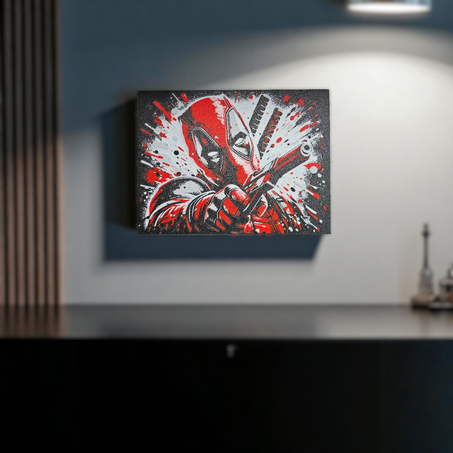 Deadpool Wall Art and Desk Decor 2